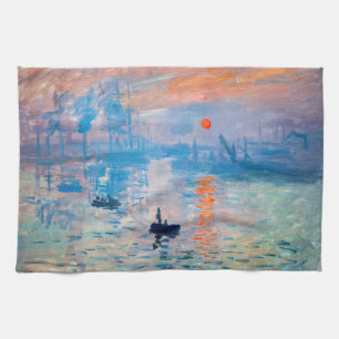 Claude Monet - Impression, Sunrise Theedoek