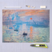 Claude Monet - Impression, Sunrise Tissuepapier (Craft)