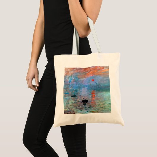 Claude Monet Impression Sunrise Tote Bag (Voorkant (product))