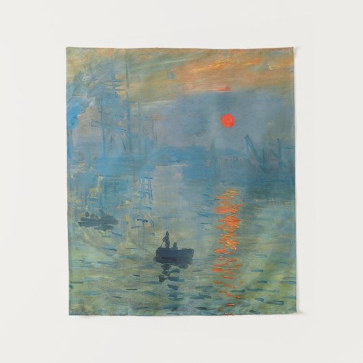 Claude Monet Impression Sunrise Wandkleed (Voorkant)
