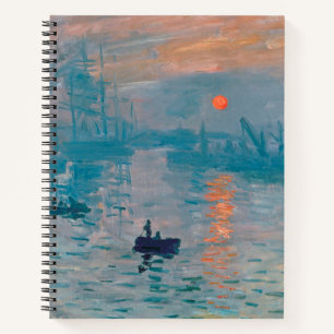 Claude Monet Impression Zonsopgang Frans Notitieboek