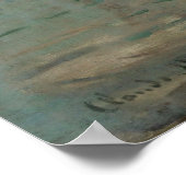 Claude Monet Impression Zonsopgang Kunstprint Poster (Hoek)