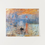 Claude Monet Impression Zonsopgang Poster Canvas P Wandkleed (Voorkant (horizontaal))