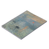 Claude Monet Impression zonsopgang Soleil Levant Notitieboek (Linkerzijde)