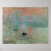 Claude Monet - Impressionisme, Zonsopgang, Poster (Voorkant)