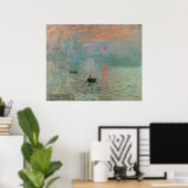 Claude Monet - Impressionisme, Zonsopgang, Poster (Thuiskantoor)