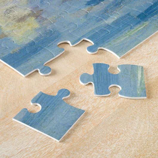 Claude Monet Impressionist Jigzaag Puzzle Legpuzzel (Zijkant)