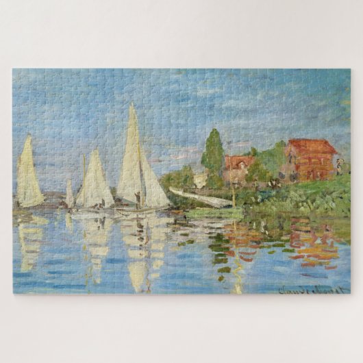Claude Monet Impressionist Jigzaag Puzzle Legpuzzel (Horizontaal)