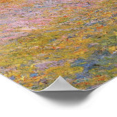 Claude Monet Impressionist Painting Graystaks I Poster (Hoek)