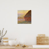 Claude Monet Impressionist Painting Graystaks I Poster (Keuken)