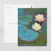 Claude Monet Impressionist Water Lillies Briefkaar Briefkaart (Voorkant / Achterkant)