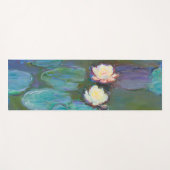 Claude Monet Impressionist Water Lillies Nympheas Yogamat (Voorkant (horizontaal))