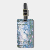 Claude Monet Impressionist Water Lillies Painting Bagagelabel (Voorkant verticaal)