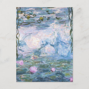 Claude Monet Impressionist Water Lillies Painting Briefkaart