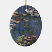 Claude Monet Impressionist Water Lillies Painting Keramisch Ornament (Rechts)