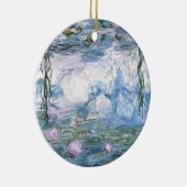 Claude Monet Impressionist Water Lillies Painting Keramisch Ornament (Rechts)