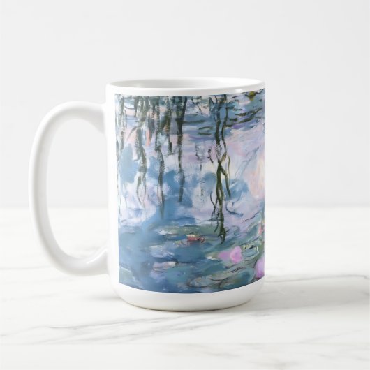 Claude Monet Impressionist Water Lillies Painting Koffiemok (Links)