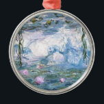 Claude Monet Impressionist Water Lillies Painting Metalen Ornament<br><div class="desc">Impressionist Landschap Schilderen door Claude Monet - Klassieke Masterstukken - Claude Monet's Impressionist Painting Series - Claude Monet Impressionist Water Lillies Schilting</div>