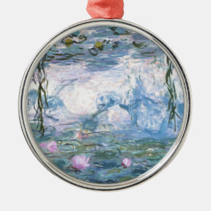 Claude Monet Impressionist Water Lillies Painting Metalen Ornament