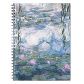 Claude Monet Impressionist Water Lillies Painting Notitieboek (Voorkant)