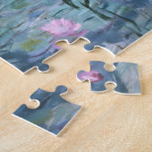 Claude Monet Impressionistisch Waterlelies Schilde Legpuzzel (Zijkant)