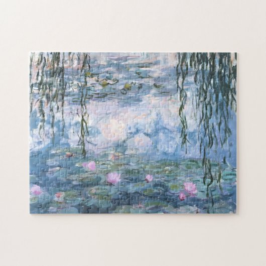 Claude Monet Impressionistisch Waterlelies Schilde Legpuzzel (Horizontaal)
