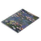Claude Monet Impressionistisch Waterlelies Schilde Notitieboek (Linkerzijde)