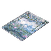 Claude Monet Impressionistisch Waterlelies Schilde Notitieboek (Linkerzijde)
