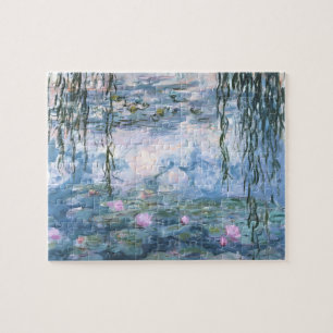 Claude Monet Impressionistische Waterlelies Schild Legpuzzel