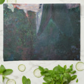 Claude Monet - In de Norvegienne Boat bij Giverny Theedoek (Gevouwen)