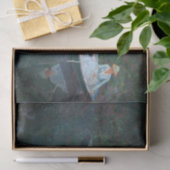 Claude Monet - In de Norvegienne Boat bij Giverny Tissuepapier (Geschenk)