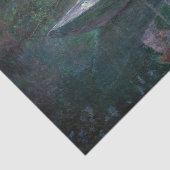 Claude Monet - In de Norvegienne Boat bij Giverny Tissuepapier (Detail)