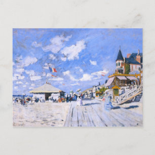 Claude Monet In het strand van Trouville Briefkaart