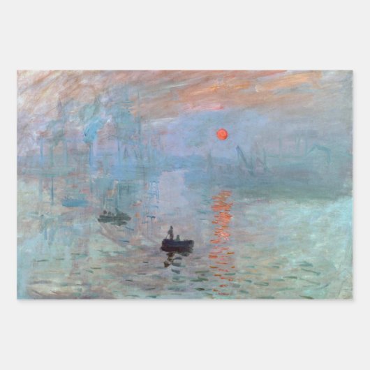 Claude Monet Inpakpapier Vel (Voorkant)