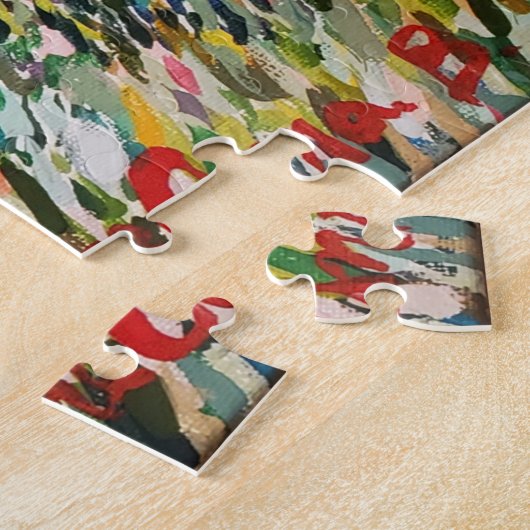 Claude Monet inspireerde Cliff Walk in Pourville Legpuzzel (Zijkant)