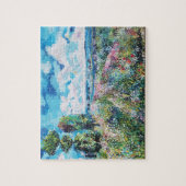 Claude Monet inspireerde Meadow op Poplars Legpuzzel (Verticaal)