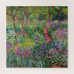 Claude Monet Iris Garden over Giverny Impressionis Legpuzzel