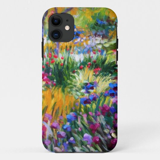 Claude Monet Iris Garden van Giverny Case-Mate iPhone Case (Achterkant)