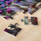 Claude Monet Iris Garden van Giverny Legpuzzel (Zijkant)