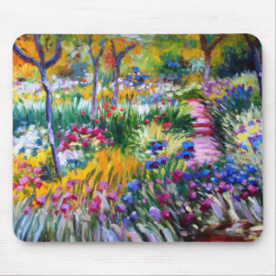 Claude Monet Iris Garden van Giverny Muismat