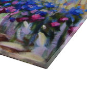 Claude Monet Iris Garden van Giverny Snijplank (Hoek)