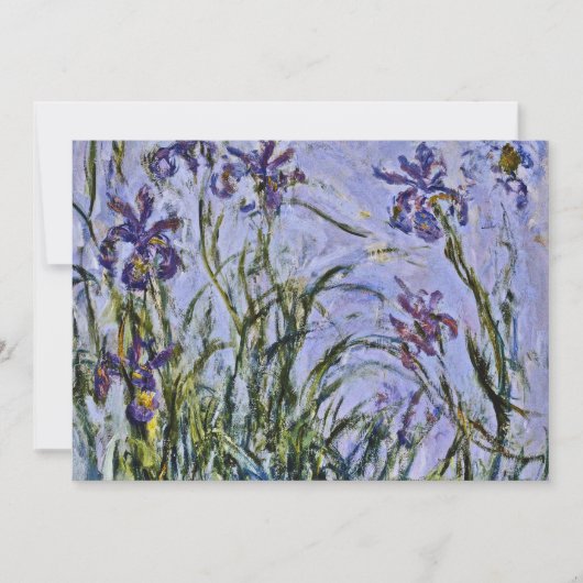 Claude Monet - Iris Mauves (Voorkant)