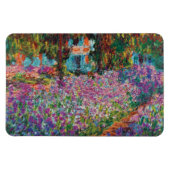 Claude Monet - Irise in Monet's Garden Fine Art Magneet (Horizontaal)