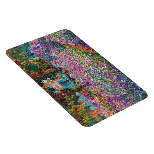 Claude Monet - Irise in Monet's Garden Fine Art Magneet (Rechterzijde)