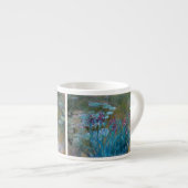 Claude Monet Irises en waterlelies Espresso Kop (Voorkant rechts)