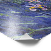 Claude Monet - Irises Foto Afdruk (Hoek)