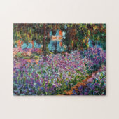 Claude Monet Irises in de tuin van Monet Legpuzzel (Horizontaal)