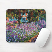 Claude Monet Irises in de tuin van Monet Muismat (Met muis)