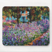 Claude Monet Irises in de tuin van Monet Muismat (Voorkant)