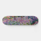 Claude Monet Irises in de tuin van Monet Persoonlijk Skateboard (Horizontaal)